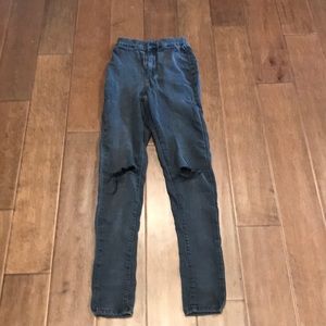 Charcoal Grey almost black jeans